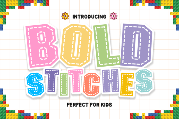 Bold Stitches: A Display Font That Elevates Branding
