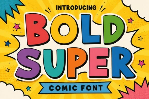 Bold Super: A Vibrant Display Font for Digital Creativity