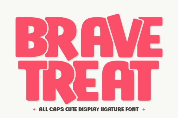 Brave Treat Font for Creative Makers and Handmade Sellers