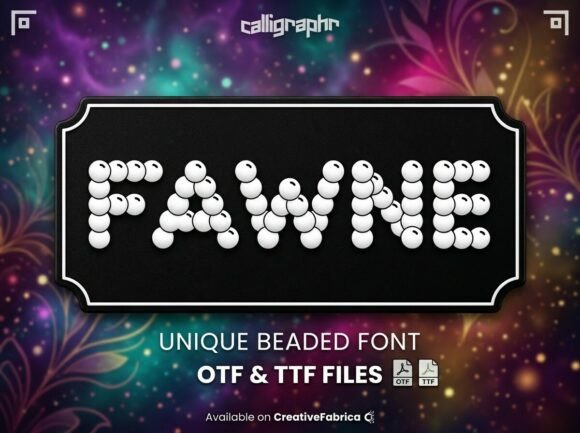 Fawne – The Artisanal Display Font for Your Brand