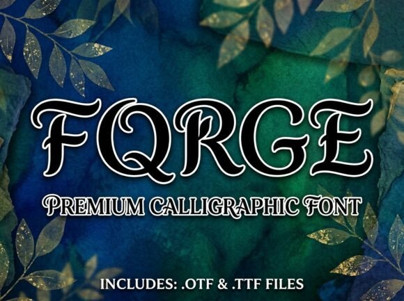 Forge Display Font for Bold Web Design