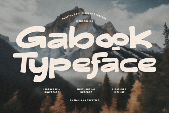 Gabook Font Download for Creative Projects