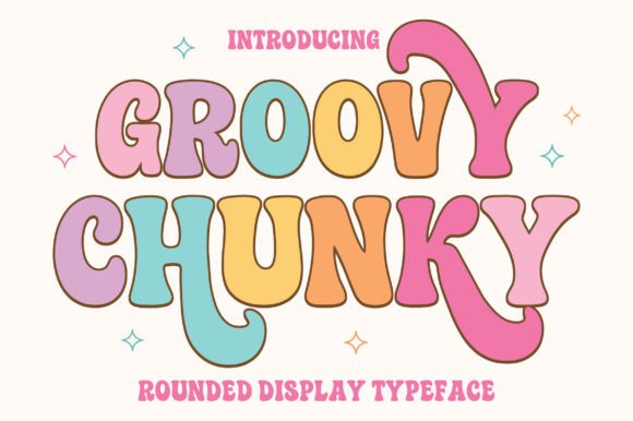 Groovy Chunky: A Playful Font for Bold Branding