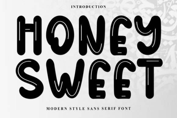 Honey Sweet: A Festive Typeface for Digital Branding