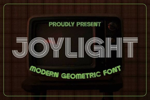 Joylight: A Retro-Futuristic Font for Polished Branding