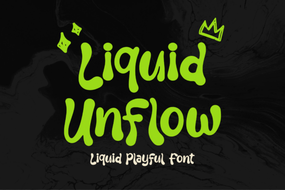 Liquid Unflow: A Font That Elevates Your Brand's Visual Story