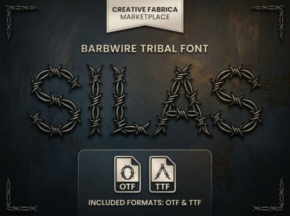 Silas: The Sharp-Edged Display Font for Bold Campaigns