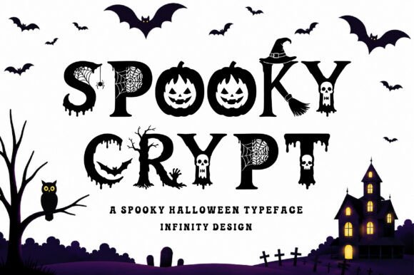 Spooky Crypt Font for Halloween-Themed Web Designs