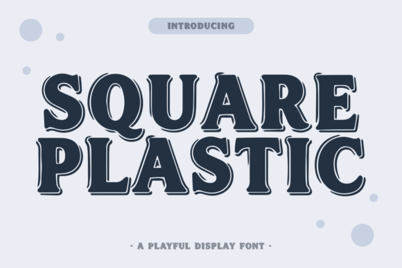 Square Plastic: A Modern Display Font for Web Design