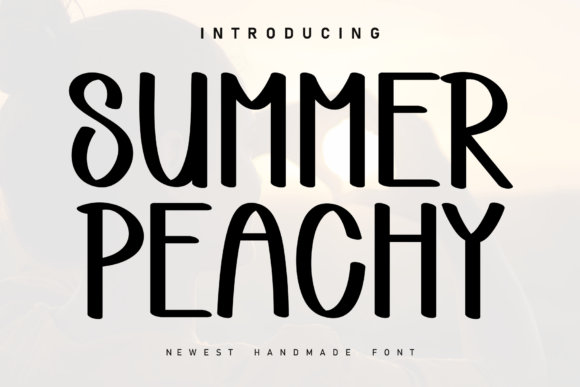 Summer Peachy: A Handwritten Font for Digital Branding