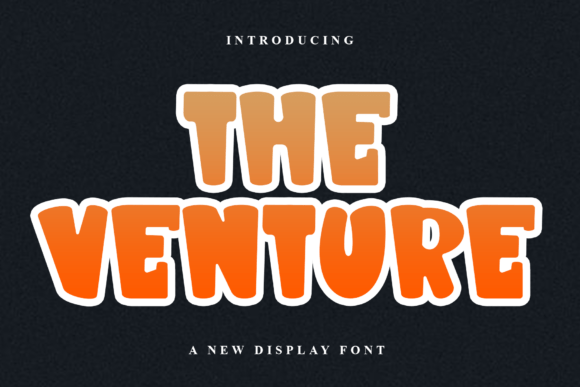 The Venture: A Festive Font for Enchanting Branding
